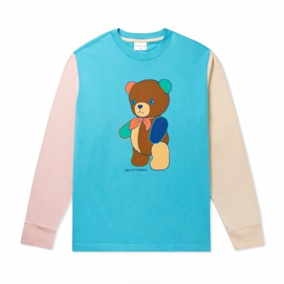 Teddy Fresh Teddy Bear Color Block Shirt - Picture 1 of 7